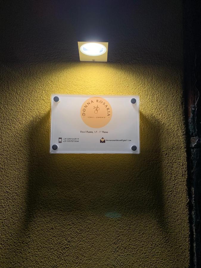 Donna Rosaria House Appartement Sorrento Buitenkant foto